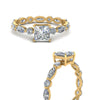 Load image into Gallery viewer, marquise-and-round-eternity-princess-cut-diamond-engagement-ring-in-yellow-gold-FDEWB9398PRRANGLE3-NL-YG.jpg?v=1756456571