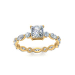 Load image into Gallery viewer, marquise-and-round-eternity-princess-cut-diamond-engagement-ring-in-yellow-gold-FDEWB9398PRRANGLE5-NL-YG.jpg?v=1756456570
