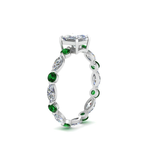 marquise-and-round-eternity-princess-cut-diamond-engagement-ring-with-emerald-in-white-gold-FDEWB9398PRRGEMGRANGLE2-NL-WG.jpg?v=1756456571