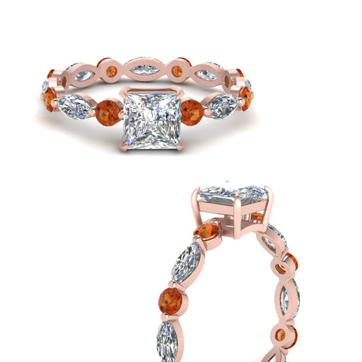 marquise-and-round-eternity-princess-cut-diamond-engagement-ring-with-orange-sapphire-in-rose-gold-FDEWB9398PRRGSAORANGLE3-NL-RG.jpg?v=1756456571
