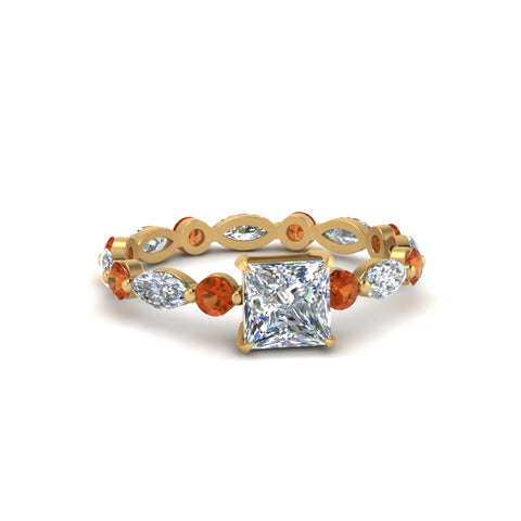 marquise-and-round-eternity-princess-cut-diamond-engagement-ring-with-orange-sapphire-in-yellow-gold-FDEWB9398PRRGSAOR-NL-YG.jpg?v=1756456570