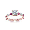 Load image into Gallery viewer, marquise-and-round-eternity-princess-cut-diamond-engagement-ring-with-pink-sapphire-in-rose-gold-FDEWB9398PRRGSADRPIANGLE5-NL-RG.jpg?v=1756456571