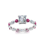 Load image into Gallery viewer, marquise-and-round-eternity-princess-cut-diamond-engagement-ring-with-pink-sapphire-in-white-gold-FDEWB9398PRRGSADRPIANGLE5-NL-WG_e90bcf67-96de-4817-a436-fcf422e21134.jpg?v=1756456694
