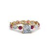 Load image into Gallery viewer, marquise-and-round-eternity-princess-cut-diamond-engagement-ring-with-pink-sapphire-in-yellow-gold-FDEWB9398PRRGSADRPI-NL-YG.jpg?v=1756456570