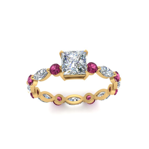 marquise-and-round-eternity-princess-cut-diamond-engagement-ring-with-pink-sapphire-in-yellow-gold-FDEWB9398PRRGSADRPIANGLE5-NL-YG.jpg?v=1756456570
