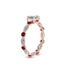 Load image into Gallery viewer, marquise-and-round-eternity-princess-cut-diamond-engagement-ring-with-ruby-in-rose-gold-FDEWB9398PRRGRUDRANGLE2-NL-RG.jpg?v=1756456571