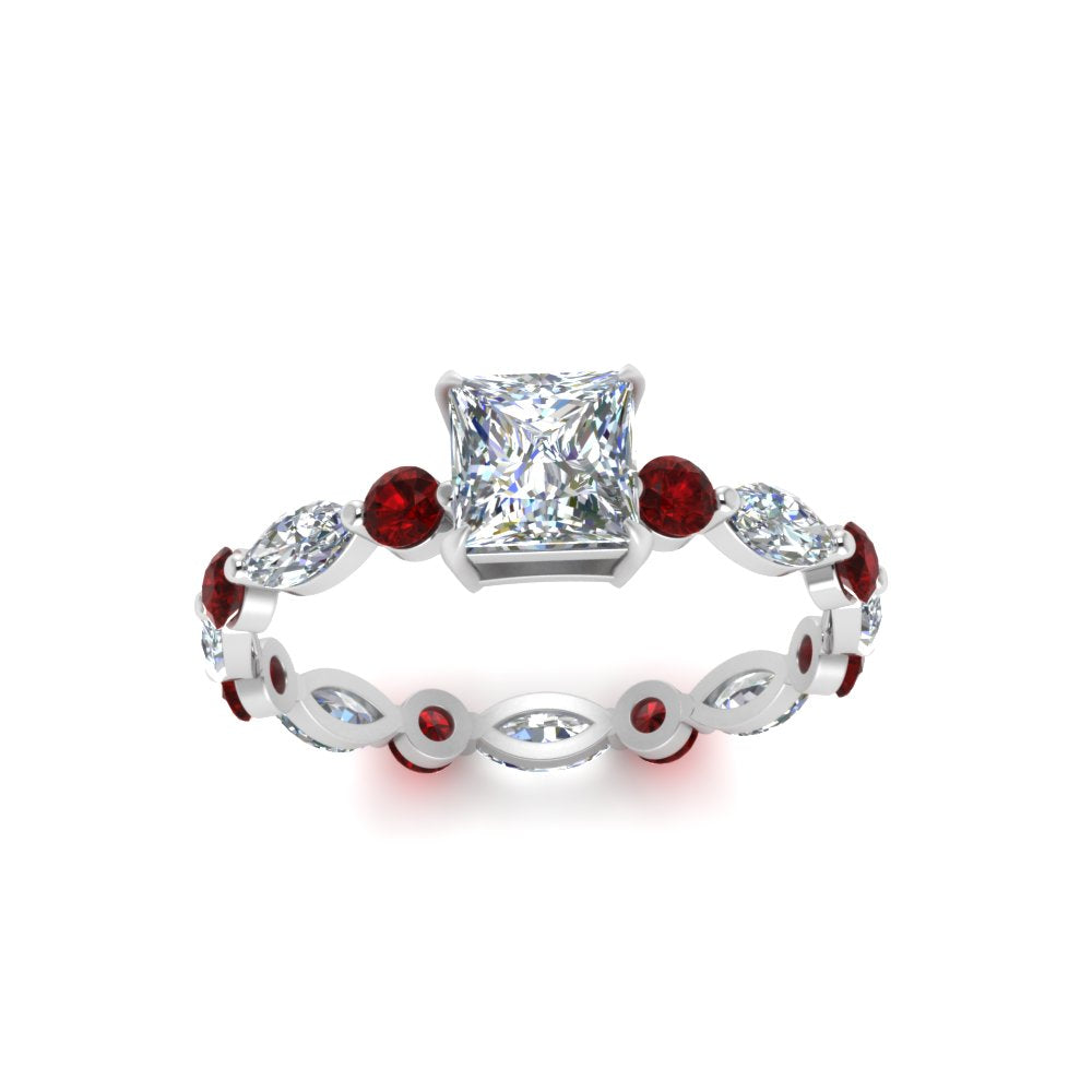 marquise-and-round-eternity-princess-cut-diamond-engagement-ring-with-ruby-in-white-gold-FDEWB9398PRRGRUDRANGLE5-NL-WG.jpg?v=1756456571