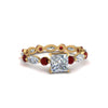 Load image into Gallery viewer, marquise-and-round-eternity-princess-cut-diamond-engagement-ring-with-ruby-in-yellow-gold-FDEWB9398PRRGRUDR-NL-YG.jpg?v=1756456570