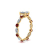 Load image into Gallery viewer, marquise-and-round-eternity-princess-cut-diamond-engagement-ring-with-ruby-in-yellow-gold-FDEWB9398PRRGRUDRANGLE2-NL-YG.jpg?v=1756456571