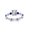 Load image into Gallery viewer, marquise-and-round-eternity-princess-cut-diamond-engagement-ring-with-sapphire-in-white-gold-FDEWB9398PRRGSABLANGLE5-NL-WG.jpg?v=1756456570