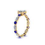 Load image into Gallery viewer, marquise-and-round-eternity-princess-cut-diamond-engagement-ring-with-sapphire-in-yellow-gold-FDEWB9398PRRGSABLANGLE2-NL-YG.jpg?v=1756456570
