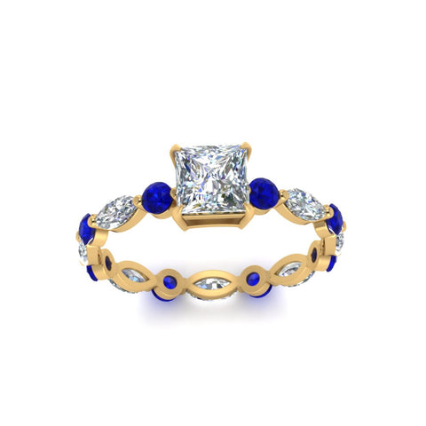 marquise-and-round-eternity-princess-cut-diamond-engagement-ring-with-sapphire-in-yellow-gold-FDEWB9398PRRGSABLANGLE5-NL-YG.jpg?v=1756456570