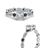 Load image into Gallery viewer, marquise-and-round-eternity-princess-cut-engagement-ring-with-black-diamond-in-white-gold-FDEWB9398PRRGBLACKANGLE3-NL-WG.jpg?v=1756456571
