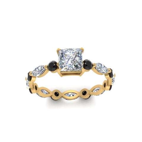 marquise-and-round-eternity-princess-cut-engagement-ring-with-black-diamond-in-yellow-gold-FDEWB9398PRRGBLACKANGLE5-NL-YG.jpg?v=1756456571