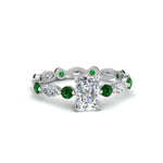 Load image into Gallery viewer, marquise-and-round-eternity-radiant-cut-diamond-engagement-ring-with-emerald-in-white-gold-FDEWB9398RARGEMGR-NL-WG.jpg?v=1756456588
