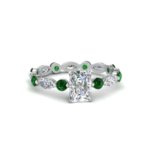 marquise-and-round-eternity-radiant-cut-diamond-engagement-ring-with-emerald-in-white-gold-FDEWB9398RARGEMGR-NL-WG.jpg?v=1756456588