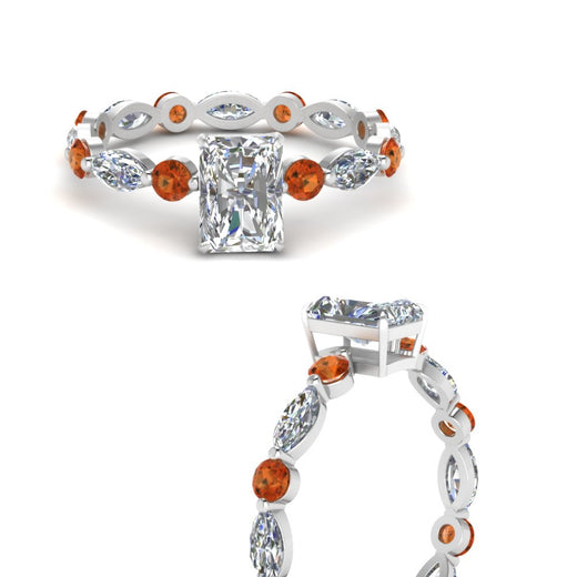 marquise-and-round-eternity-radiant-cut-diamond-engagement-ring-with-orange-sapphire-in-white-gold-FDEWB9398RARGSAORANGLE3-NL-WG.jpg?v=1756456588