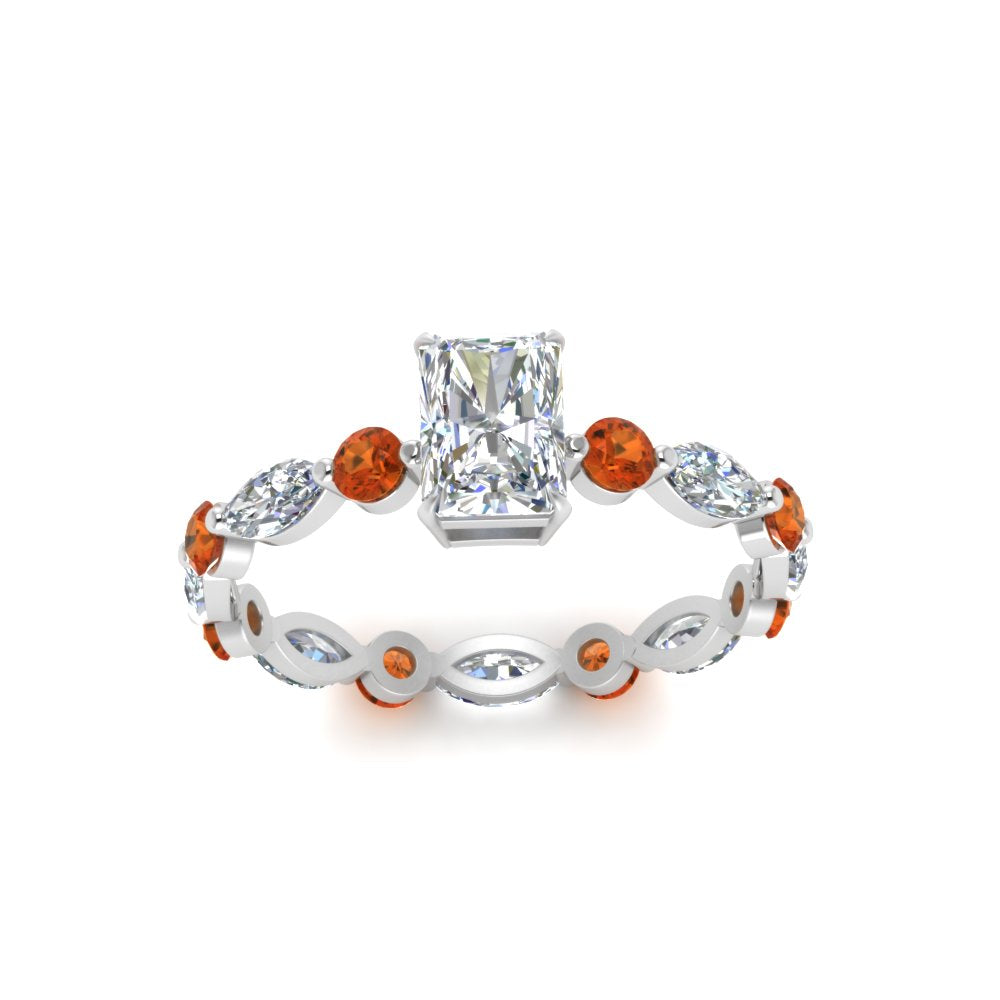 marquise-and-round-eternity-radiant-cut-diamond-engagement-ring-with-orange-sapphire-in-white-gold-FDEWB9398RARGSAORANGLE5-NL-WG_2a33cb77-c9f8-4930-b9cb-6e2d753f06c1.jpg?v=1756456704