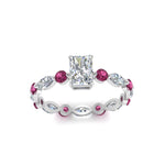 Load image into Gallery viewer, marquise-and-round-eternity-radiant-cut-diamond-engagement-ring-with-pink-sapphire-in-white-gold-FDEWB9398RARGSADRPIANGLE5-NL-WG.jpg?v=1756456588
