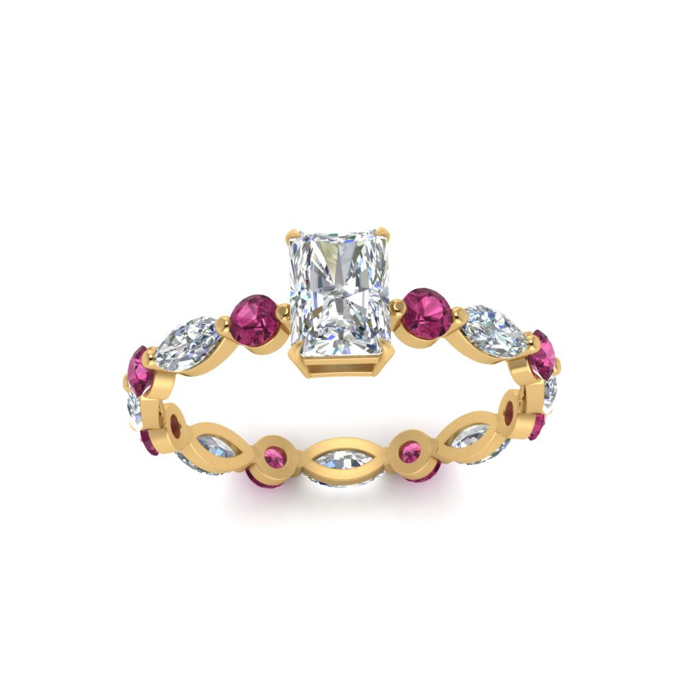marquise-and-round-eternity-radiant-cut-diamond-engagement-ring-with-pink-sapphire-in-yellow-gold-FDEWB9398RARGSADRPIANGLE5-NL-YG.jpg?v=1756456588
