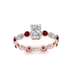 Load image into Gallery viewer, marquise-and-round-eternity-radiant-cut-diamond-engagement-ring-with-ruby-in-rose-gold-FDEWB9398RARGRUDRANGLE5-NL-RG.jpg?v=1756456588
