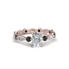 Load image into Gallery viewer, marquise-and-round-eternity-radiant-cut-engagement-ring-with-black-diamond-in-rose-gold-FDEWB9398RARGBLACK-NL-RG.jpg?v=1756456588