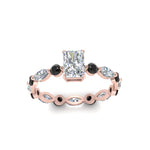 Load image into Gallery viewer, marquise-and-round-eternity-radiant-cut-engagement-ring-with-black-diamond-in-rose-gold-FDEWB9398RARGBLACKANGLE5-NL-RG.jpg?v=1756456588
