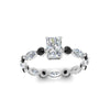 Load image into Gallery viewer, marquise-and-round-eternity-radiant-cut-engagement-ring-with-black-diamond-in-white-gold-FDEWB9398RARGBLACKANGLE5-NL-WG.jpg?v=1756456588