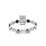 Load image into Gallery viewer, marquise-and-round-eternity-radiant-cut-engagement-ring-with-black-diamond-in-white-gold-FDEWB9398RARGBLACKANGLE5-NL-WG.jpg?v=1756456588
