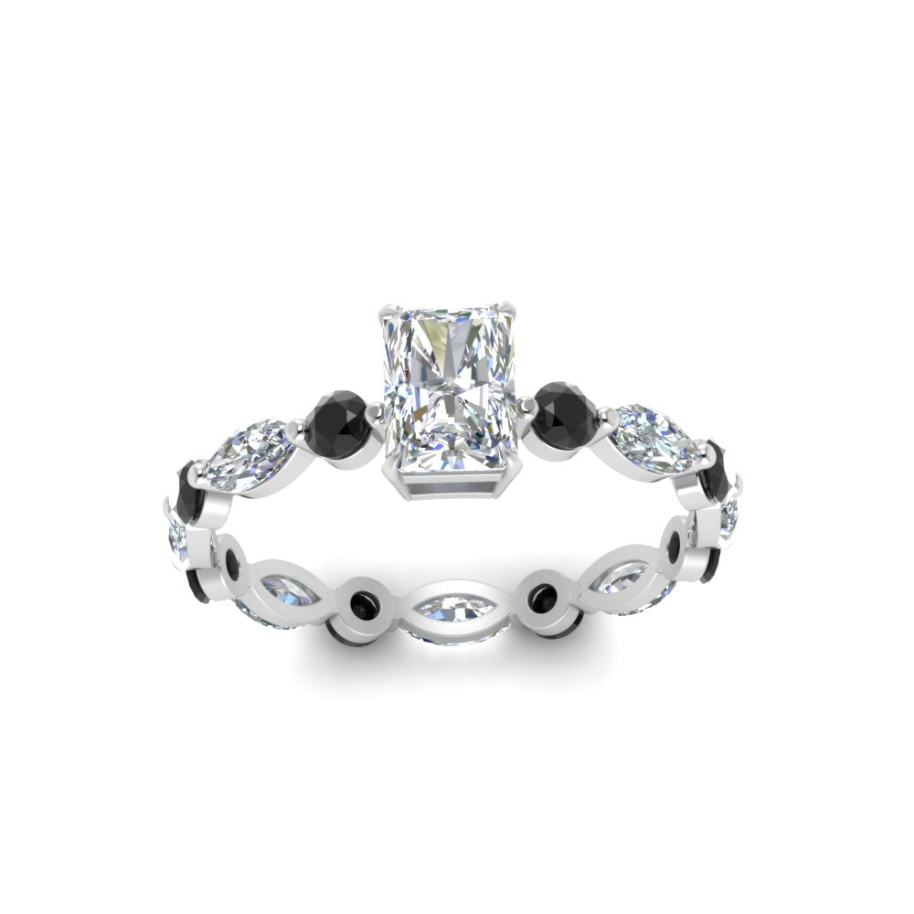 marquise-and-round-eternity-radiant-cut-engagement-ring-with-black-diamond-in-white-gold-FDEWB9398RARGBLACKANGLE5-NL-WG.jpg?v=1756456588