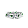 Load image into Gallery viewer, marquise-and-round-eternity-round-cut-diamond-engagement-ring-with-emerald-in-white-gold-FDEWB9398RORGEMGR-NL-WG_17d45204-b856-4efc-984c-0dab960d7cb6.jpg?v=1756456713