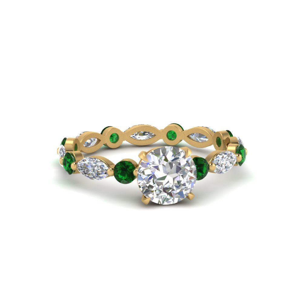 marquise-and-round-eternity-round-cut-diamond-engagement-ring-with-emerald-in-yellow-gold-FDEWB9398RORGEMGR-NL-YG.jpg?v=1756456603