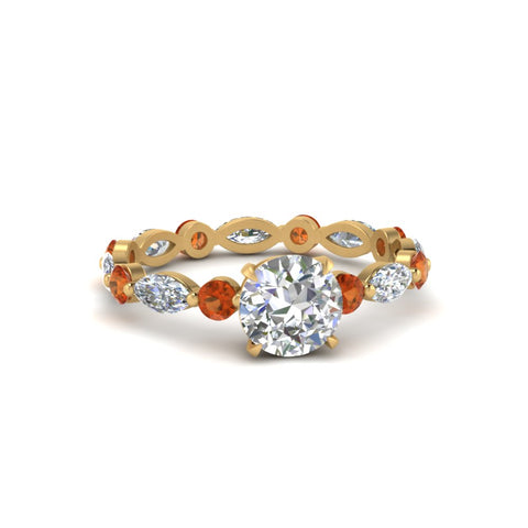 marquise-and-round-eternity-round-cut-diamond-engagement-ring-with-orange-sapphire-in-yellow-gold-FDEWB9398RORGSAOR-NL-YG.jpg?v=1756456603