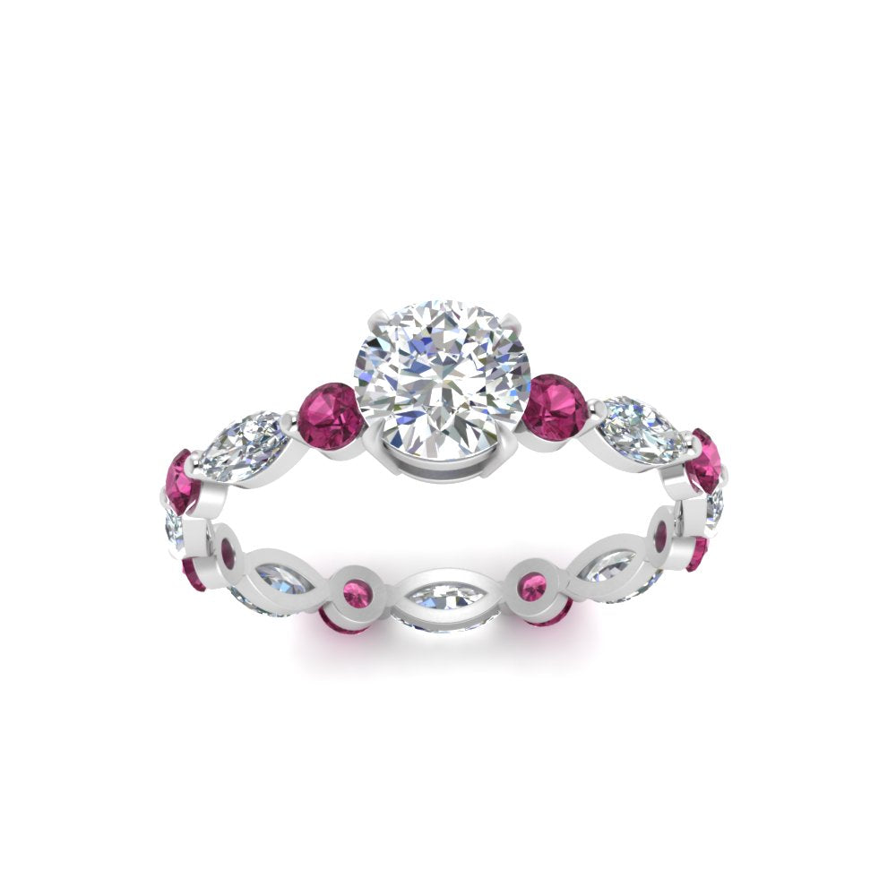 marquise-and-round-eternity-round-cut-diamond-engagement-ring-with-pink-sapphire-in-white-gold-FDEWB9398RORGSADRPIANGLE5-NL-WG_842dda46-0f6f-4cc3-83e4-879c373946ca.jpg?v=1756456713