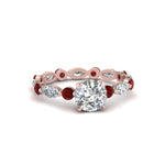 Load image into Gallery viewer, marquise-and-round-eternity-round-cut-diamond-engagement-ring-with-ruby-in-rose-gold-FDEWB9398RORGRUDR-NL-RG_3ecf1f5b-e213-446b-984a-31e5957efa59.jpg?v=1756456713
