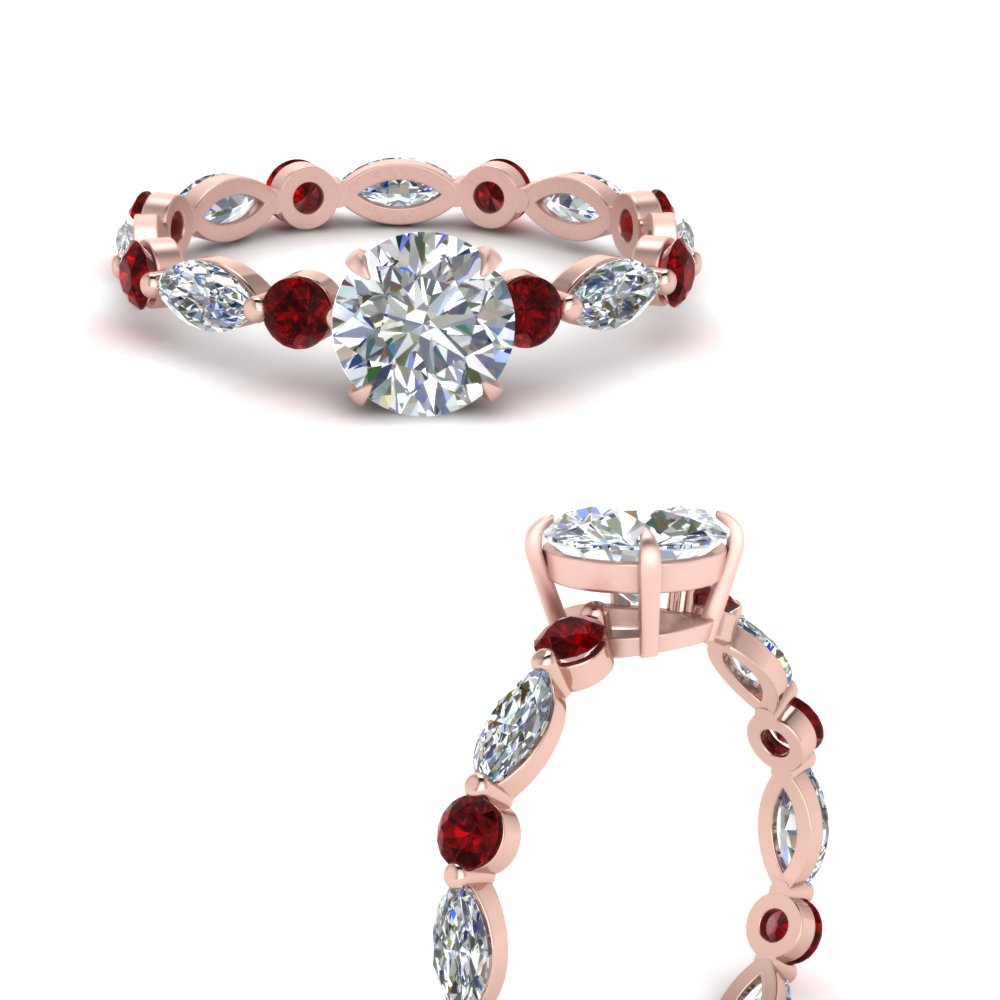 marquise-and-round-eternity-round-cut-diamond-engagement-ring-with-ruby-in-rose-gold-FDEWB9398RORGRUDRANGLE3-NL-RG.jpg?v=1756456603
