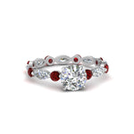 Load image into Gallery viewer, marquise-and-round-eternity-round-cut-diamond-engagement-ring-with-ruby-in-white-gold-FDEWB9398RORGRUDR-NL-WG_6705c772-474e-45c6-829f-e2b43e99874a.jpg?v=1756456714
