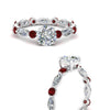 Load image into Gallery viewer, marquise-and-round-eternity-round-cut-diamond-engagement-ring-with-ruby-in-white-gold-FDEWB9398RORGRUDRANGLE3-NL-WG_665a7e28-6780-4e19-a68b-fc991ec5d392.jpg?v=1756456714