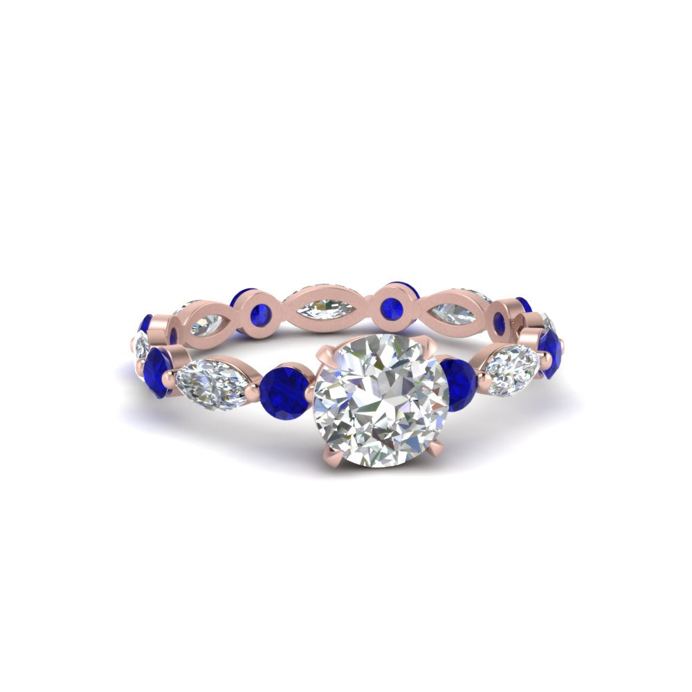 marquise-and-round-eternity-round-cut-diamond-engagement-ring-with-sapphire-in-rose-gold-FDEWB9398RORGSABL-NL-RG.jpg?v=1756456603