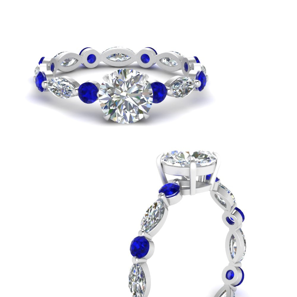 marquise-and-round-eternity-round-cut-diamond-engagement-ring-with-sapphire-in-white-gold-FDEWB9398RORGSABLANGLE3-NL-WG.jpg?v=1756456603