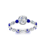 Load image into Gallery viewer, marquise-and-round-eternity-round-cut-diamond-engagement-ring-with-sapphire-in-white-gold-FDEWB9398RORGSABLANGLE5-NL-WG_e172cc38-a170-4a4f-9f1d-c22f9afe3195.jpg?v=1756456713
