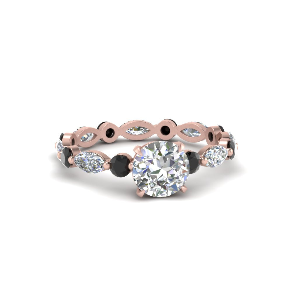 marquise-and-round-eternity-round-cut-engagement-ring-with-black-diamond-in-rose-gold-FDEWB9398RORGBLACK-NL-RG.jpg?v=1756456603