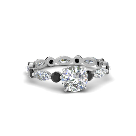 marquise-and-round-eternity-round-cut-engagement-ring-with-black-diamond-in-white-gold-FDEWB9398RORGBLACK-NL-WG.jpg?v=1756456603
