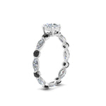Load image into Gallery viewer, marquise-and-round-eternity-round-cut-engagement-ring-with-black-diamond-in-white-gold-FDEWB9398RORGBLACKANGLE2-NL-WG.jpg?v=1756456603
