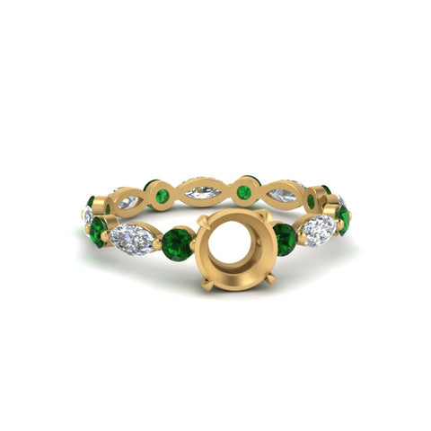 marquise-and-round-eternity-semi-mount-diamond-engagement-ring-with-emerald-in-yellow-gold-FDEWB9398RORSMRGEMGR-NL-YG_a0e24f35-63a2-4071-a75e-9a7546b5c3aa.jpg?v=1756459705