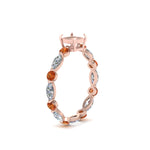 Load image into Gallery viewer, marquise-and-round-eternity-semi-mount-diamond-engagement-ring-with-orange-sapphire-in-rose-gold-FDEWB9398RORSMRGSAORANGLE2-NL-RG_efb8d129-781d-4965-b31a-ded9185875a8.jpg?v=1756459705
