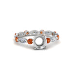 Load image into Gallery viewer, marquise-and-round-eternity-semi-mount-diamond-engagement-ring-with-orange-sapphire-in-white-gold-FDEWB9398RORSMRGSAOR-NL-WG_06c81368-2a13-4c19-81b2-8897d2665b7b.jpg?v=1756459706
