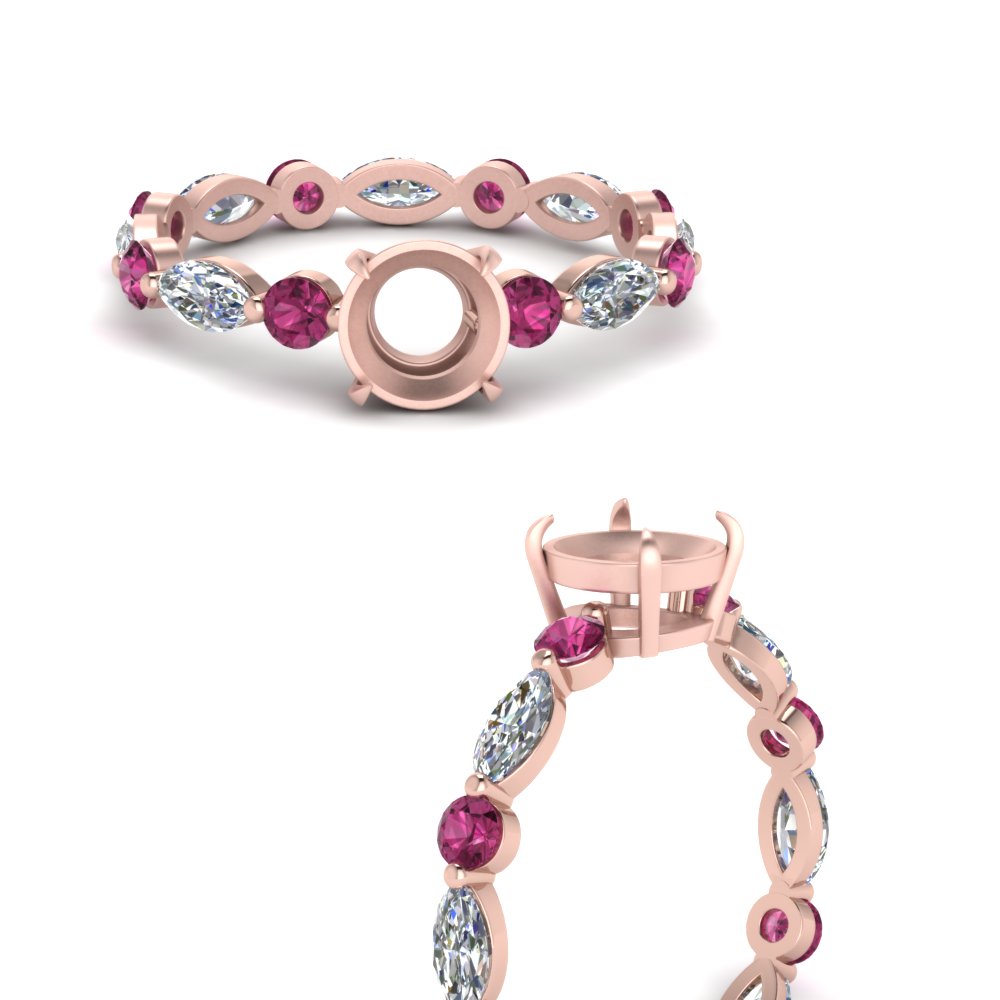 marquise-and-round-eternity-semi-mount-diamond-engagement-ring-with-pink-sapphire-in-rose-gold-FDEWB9398RORSMRGSADRPIANGLE3-NL-RG_04dadcf0-74cc-4d8b-b0cc-72264374497d.jpg?v=1756459705