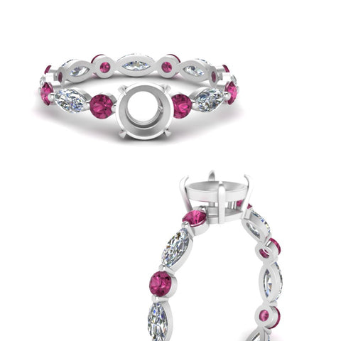 marquise-and-round-eternity-semi-mount-diamond-engagement-ring-with-pink-sapphire-in-white-gold-FDEWB9398RORSMRGSADRPIANGLE3-NL-WG_1bfd904e-1666-4c32-a0f5-c0c29b75e561.jpg?v=1756459705