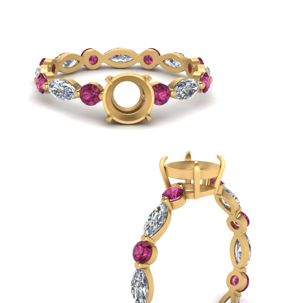 marquise-and-round-eternity-semi-mount-diamond-engagement-ring-with-pink-sapphire-in-yellow-gold-FDEWB9398RORSMRGSADRPIANGLE3-NL-YG_cedc6cdb-1d38-40e0-939f-a1f4b6fd0b6a.jpg?v=1756459705